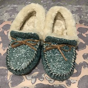 INC ‘Yeldie’ Glitter Slippers